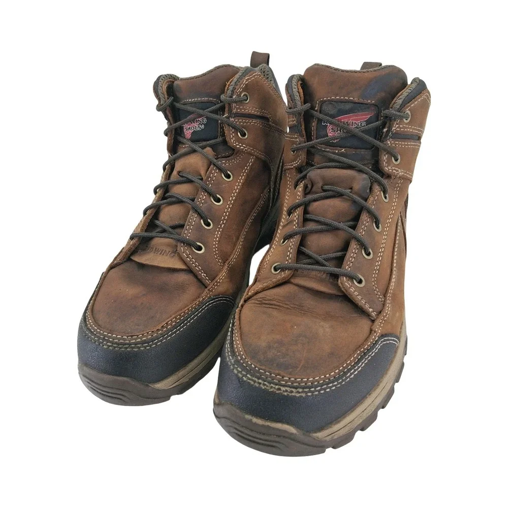 Red Wing Shoes 8692 Boots Mens Size 10.5 Brown Leather Chukka Ankle Work